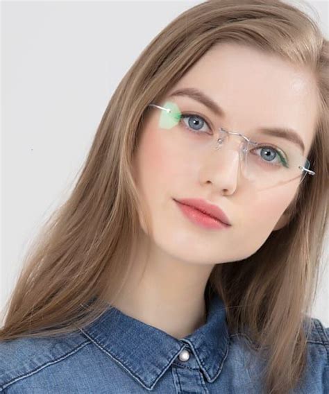 Ebb Timeless Almost Invisible Minimal Frames Eyebuydirect In 2021 Eyebuydirect Titanium