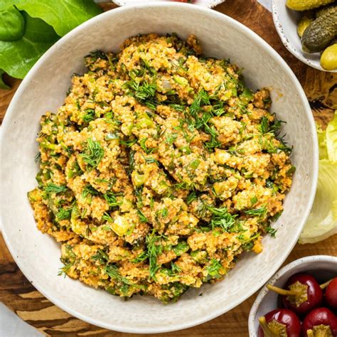Turkish Bulgur Salad Kisir Give Recipe