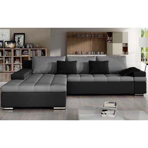 It is available as a left facing or a right facing unit. Corner Sofa Bed BANGKOK with Storage Container Faux ...