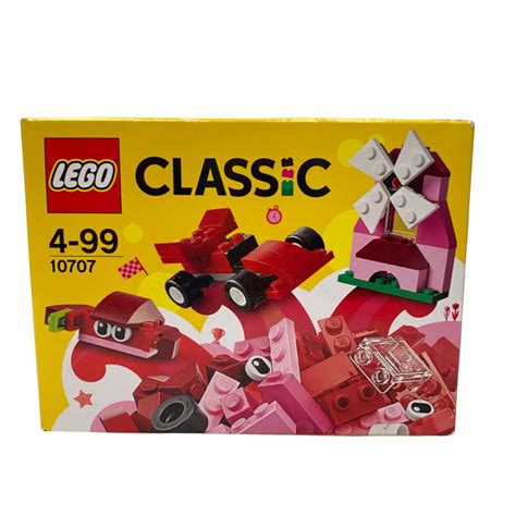 End Of Year Sale Bnwt Lego Classic Red Creative Box 10707