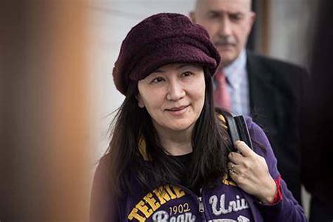 Rcmp Originally Planned To Arrest Meng Wanzhou On Plane Defence