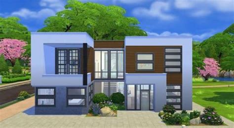 ¡mira Este Solar En La Galería De Los Sims 4 Diseño Casas Modernas