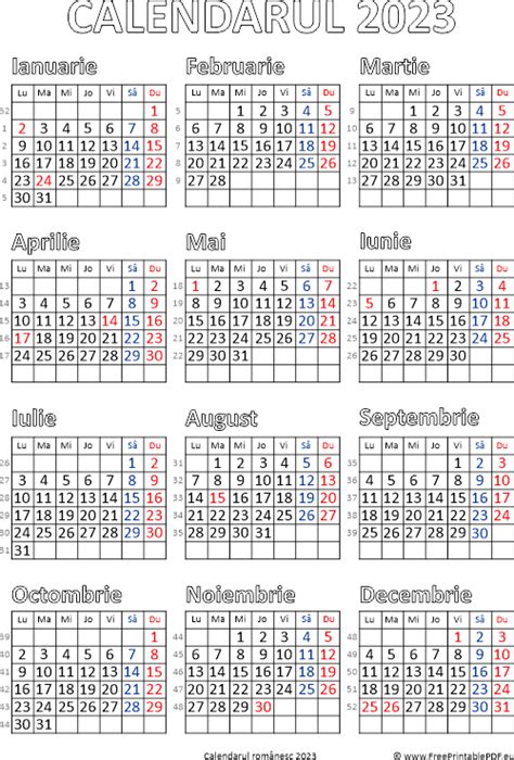 Calendar Cu Saptamani 2023 Get Calendar 2023 Update