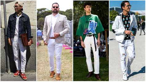What To Wear With White Jeans Mens Style Guide The Trend Spotter