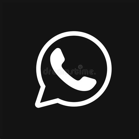 Telephone Icon Whatsapp Icon Vector Sign Symbol For Design Stock