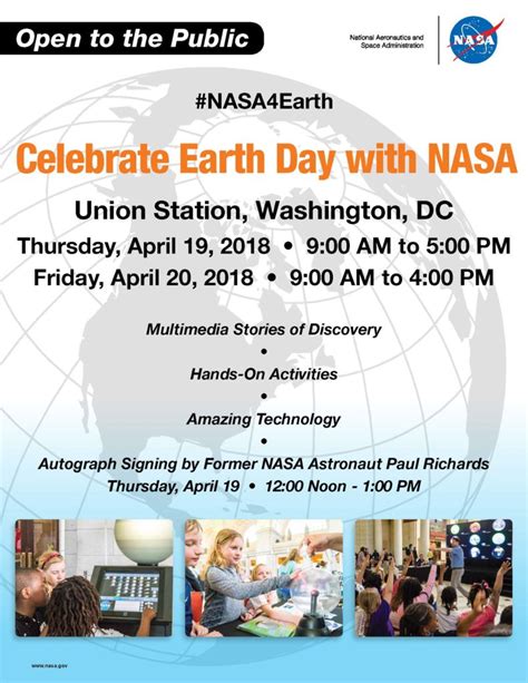 Usrc Earth Day With Nasa 2018