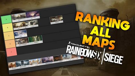 Ranking All Maps In Rainbow Six Siege From Worst To Best Youtube