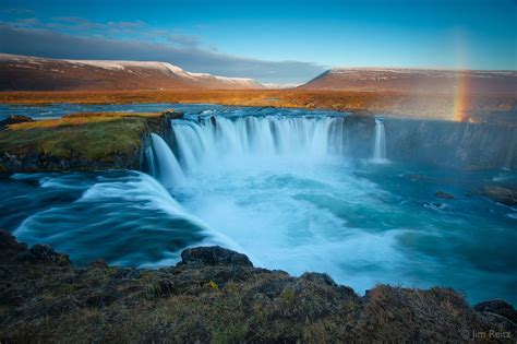 Godafoss Iceland Waterfall Of The Gods Iceland Waterfalls