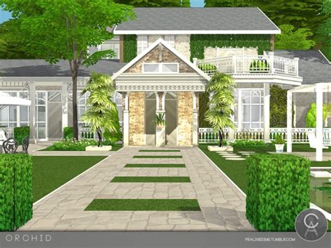 Orchid House By Pralinesims At Tsr Sims 4 Updates