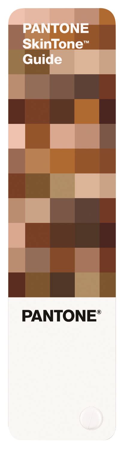 Pantone Unveils A Collection Of 110 Skin Tone Shades