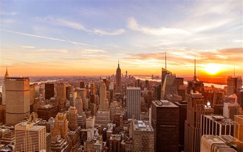 1554 Awesome New York Picture Sunset City New York Wallpaper New
