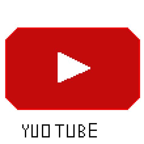 Pixilart Youtube Logo By Pyromaniac