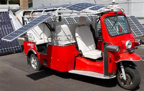 Solar Powered Electric Tuk Tuk Hits Road For 3000km Drive To Cairns