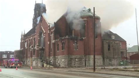 Massive Fire Destroys Historic Church In East St Louis Fox 2