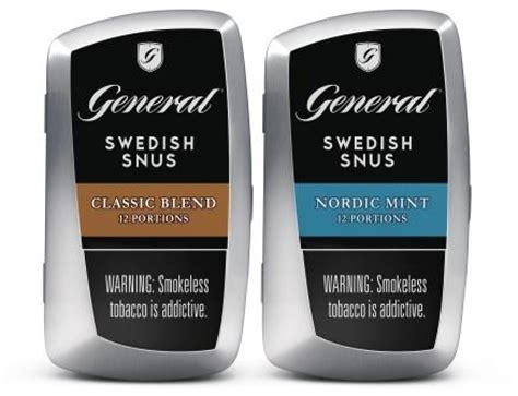 Swedish Match Scraps New Metal General Snus Cans Snuscentral