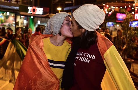 pictures show ecuador celebrating same sex marriage