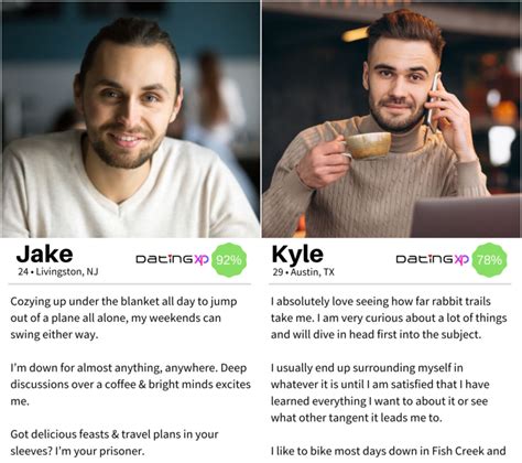 20 irresistible dating profile examples for men — online dating profile examples