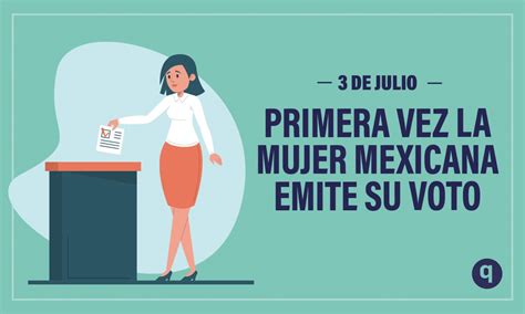 Primera Vez Que La Mujer Vota En M Xico Elquintanarroense