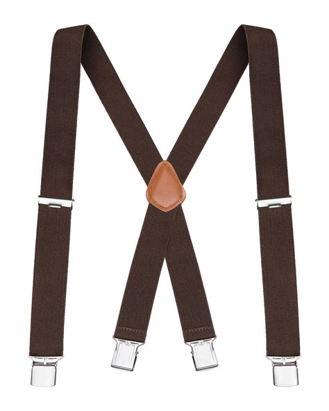 Buyless Fashion Suspenders For Men 48 Elastic Adjustable Straps 1 1