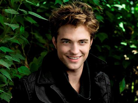 Robert Pattinson Cute Smile Hd Desktop Wallpaper Widescreen High