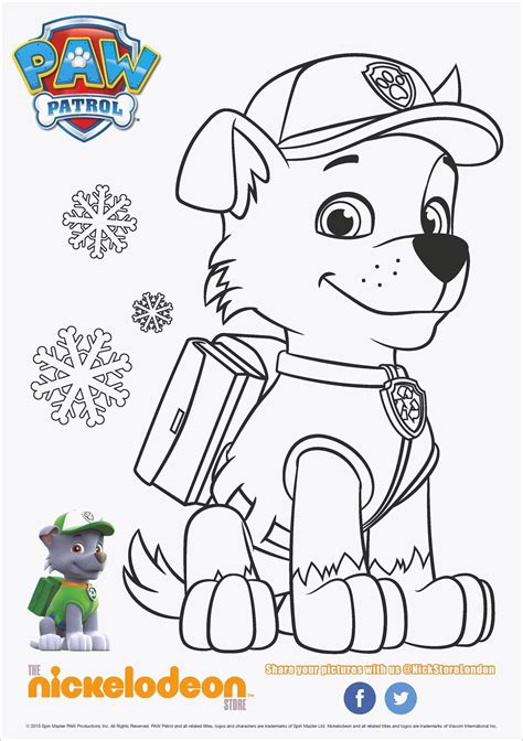 Ryder, chase, rubble, marshall und andere helden. 20 Besten Paw Patrol Ausmalbilder Tracker - Beste ...