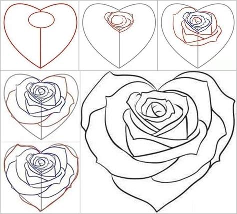 How To Draw A Rose Wikihow How Do I Draw A Compass Rose Without A