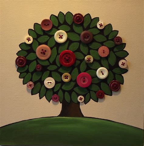 Jane Palmer Fine Art Button Tree