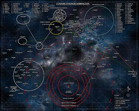Map Of The Honorverse By Genkkis On Deviantart Galaxy Map Map Space Map