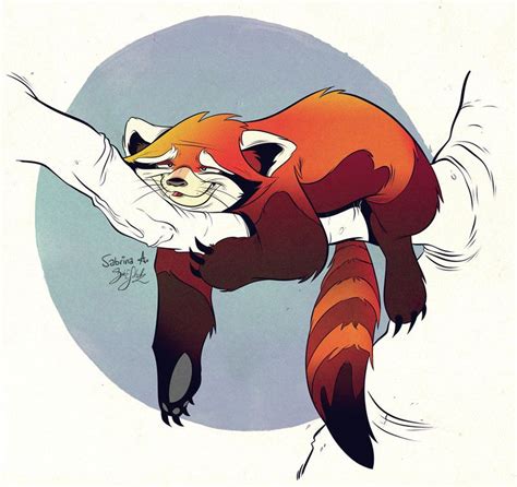 Red Panda By Themrock On Deviantart Animal Drawings Animal Sketches