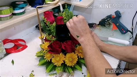 How To Make Flower Arrangement Youtube