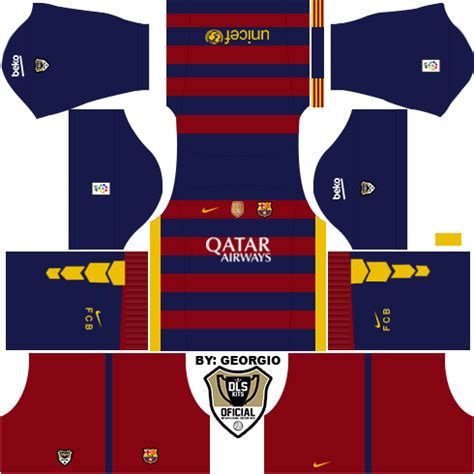 Kit & logo FC Barcelona Dream league Soccer 2016 - Super Android : reviews Android apps & games ...