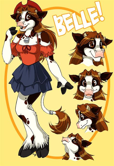 Cow Anthro I Guess You Could Say Shes A Cowgirl Furry Art Furry Drawing Anthro Furry