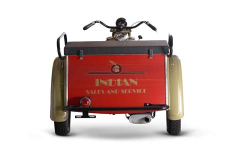 Bonhams Cars 1939 Indian 45ci Dispatch Tow Trike Engine No Fci 1080