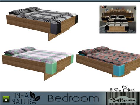 The Sims Resource Linea Natura Bedroom Doublebed