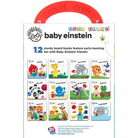 Baby Einstein My First Library Board Book Set Smyths Toys Ireland