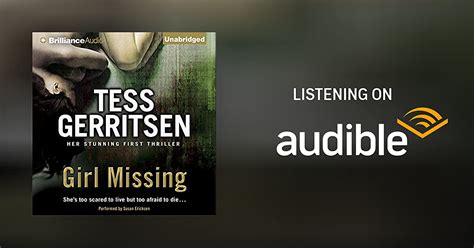 Girl Missing By Tess Gerritsen Audiobook Au