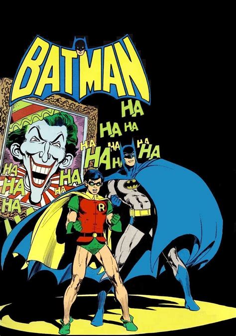 Batman Robin And The Joker By Neal Adams Dc Comics Pinterest