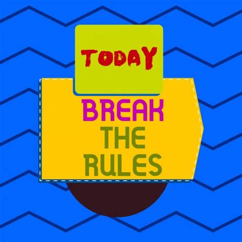 Breaking Rules Sometimes Are To Build Newage