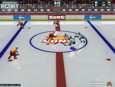 Collection of 2 player hockey games. Burning Blades Hockey - Play Free Online Hockey Games