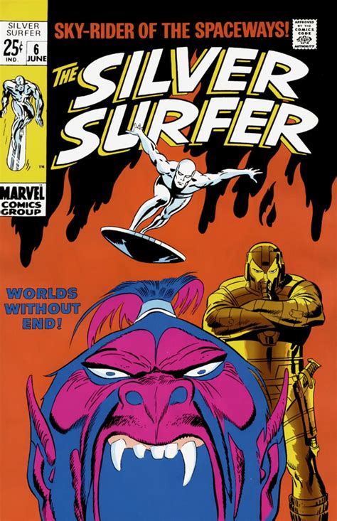 The Silver Surfer 6 Worlds Without End Issue