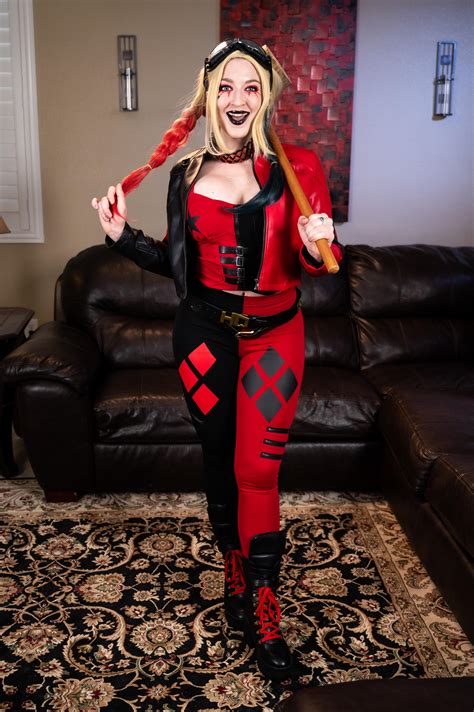 Leya Falcon As Harley Quinn Rcosplaygirls