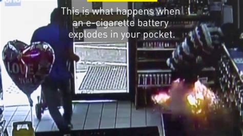 Hot Pocket E Cigarette Battery Explodes In Mans Pants World Cbc News