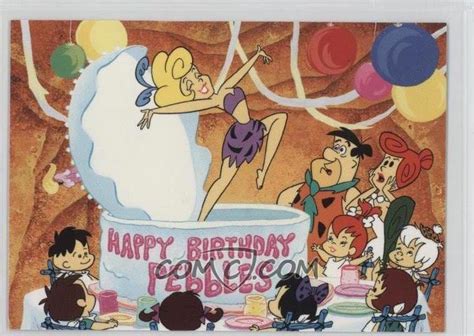 1994 Cardz Hanna Barbera Classics Base 34 The Flintstones