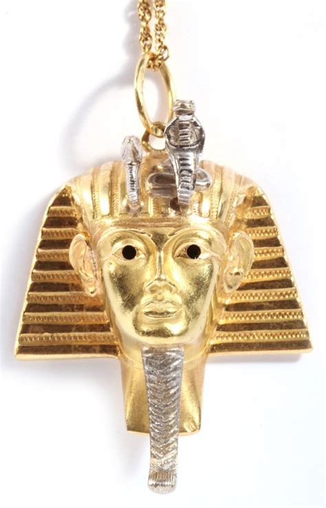 14k Gold King Tut Pendant Mar 15 2015 Main Auction Galleries In Oh