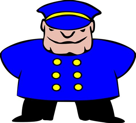 Download High Quality Police Officer Clipart Vector Transparent Png
