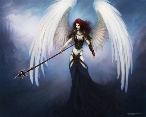 720p Free Download Red Head Angel Angel Spear Female Armour