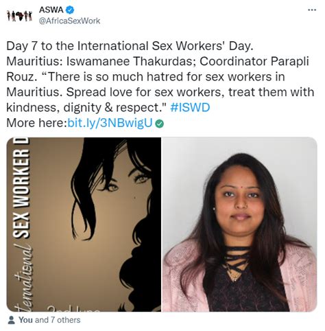 Nswp Members Mark International Sex Workers Day On 2nd June 2022 Global Network Of Sex Work