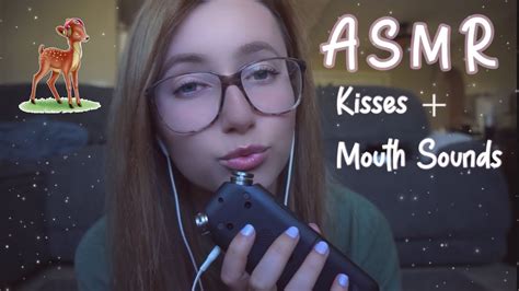 Asmr Binaural Kisses Mouth Sounds Youtube