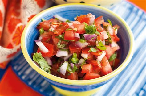 Fresh Tomato Salsa Mexican Recipes Goodtoknow