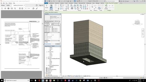 Typical exterior walls in a modular home are constructed with two by six inch dimensional lumber. Revit - Part 1 - Detail a Typical Exterior 2x6 Wall ...